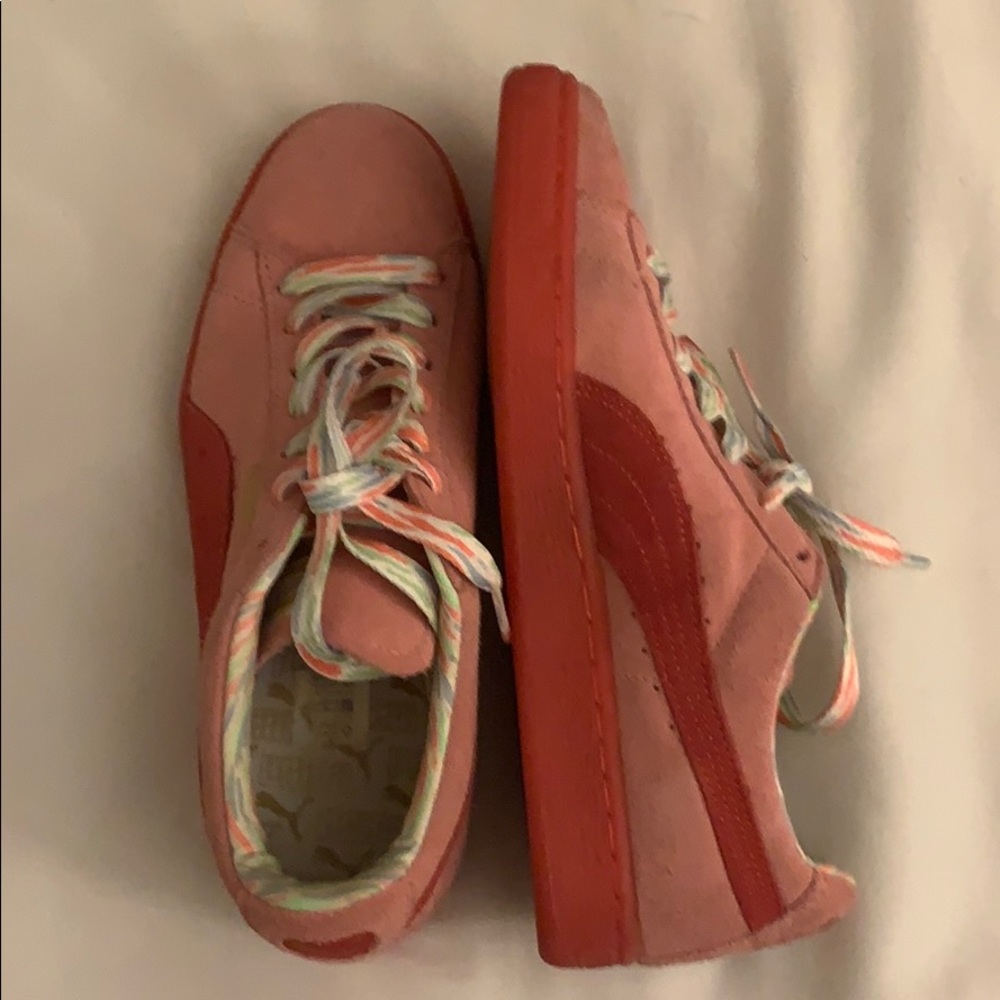 Pink Puma Sneakers